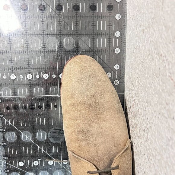 To Boot New York Adam Derrick Men Size 9 Brown Suede Plain Toe Derby Dress Shoes - Picture 15 of 15